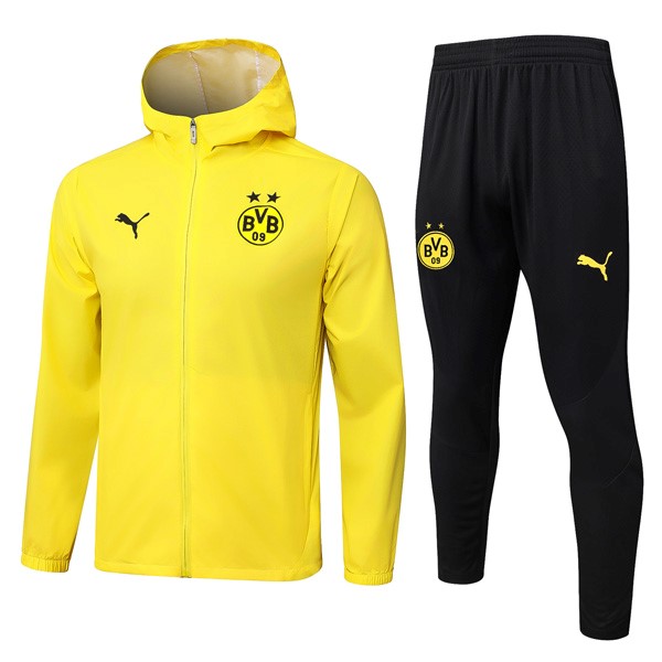 Rompevientos Con Capucha Dortmund Amarillo 2025/26 5